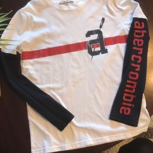 Boys Abercrombie long sleeve shirt